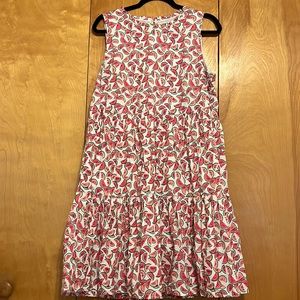 Adorable JCrew tiered dress.